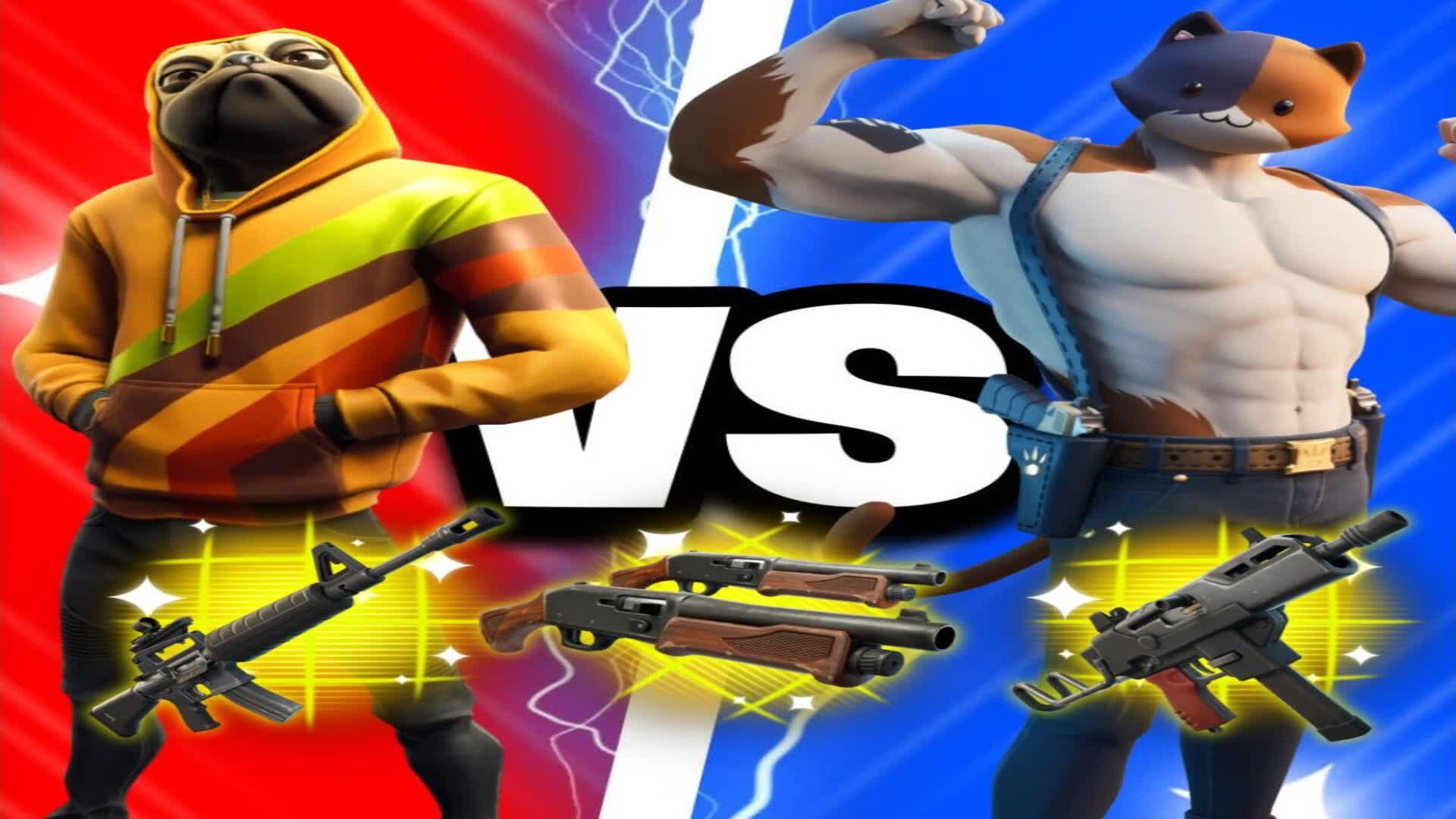 汗だくのレッドvsブルー