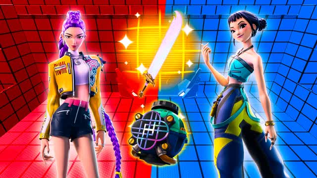 KPOP DEMONS RED VS BLUE 🔴🔵