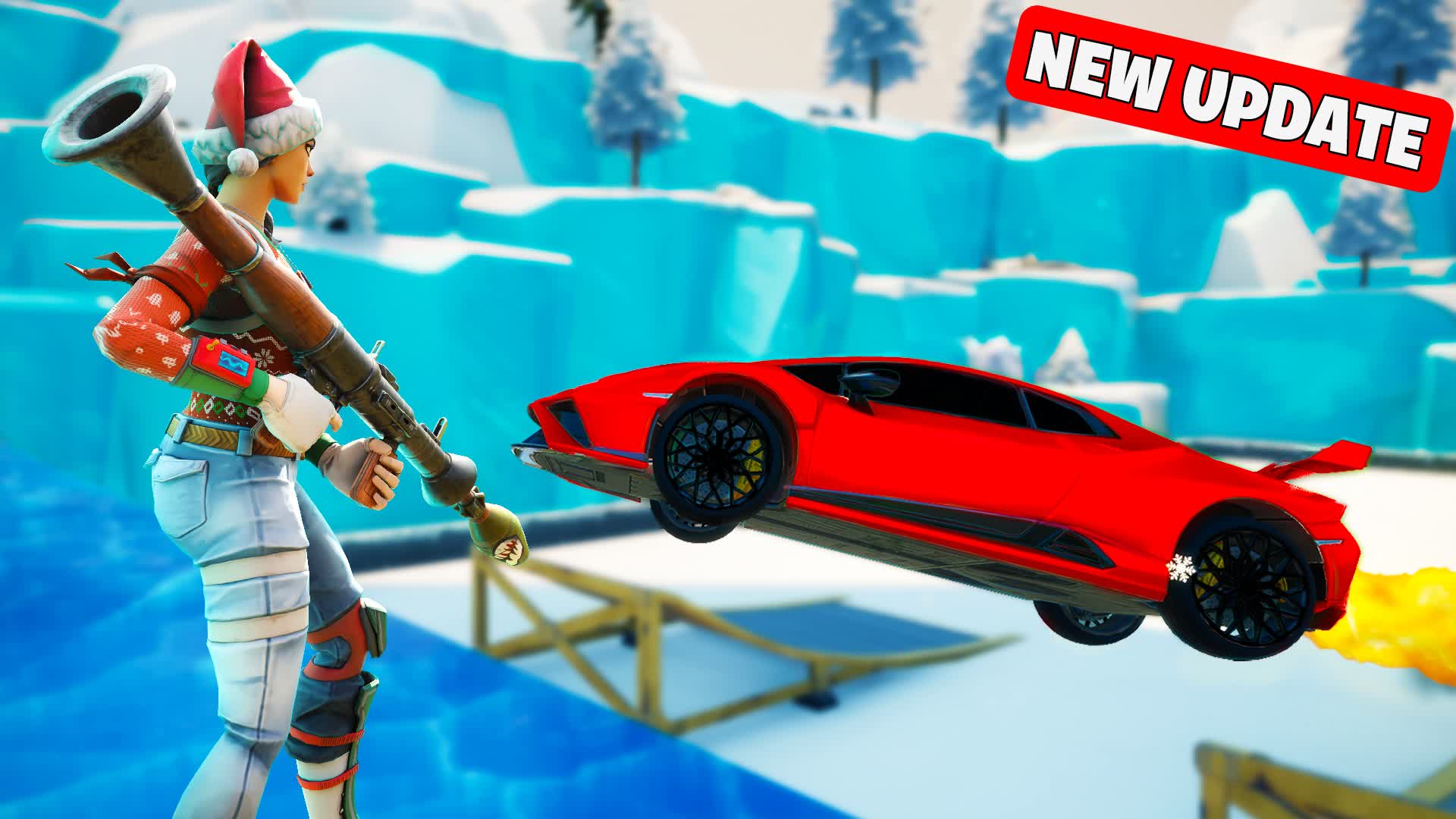 Winter Rockets VS Cars