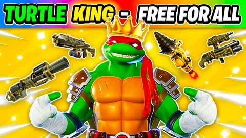 TURTLE 👑 KING - FREE FOR ALL GUNS CARS