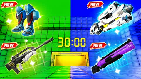 Crazy GREEN VS BLUE