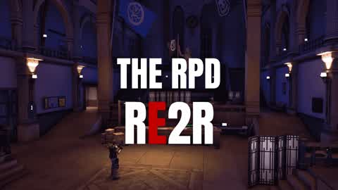 Resident Evil 2 RPD Hall