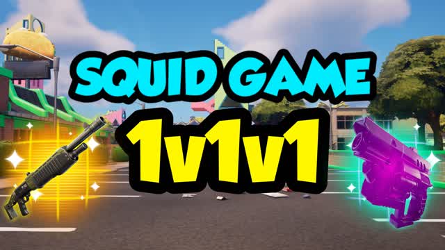🦑SQUID GAME 1v1v1 REALISTICS 1v1🦑