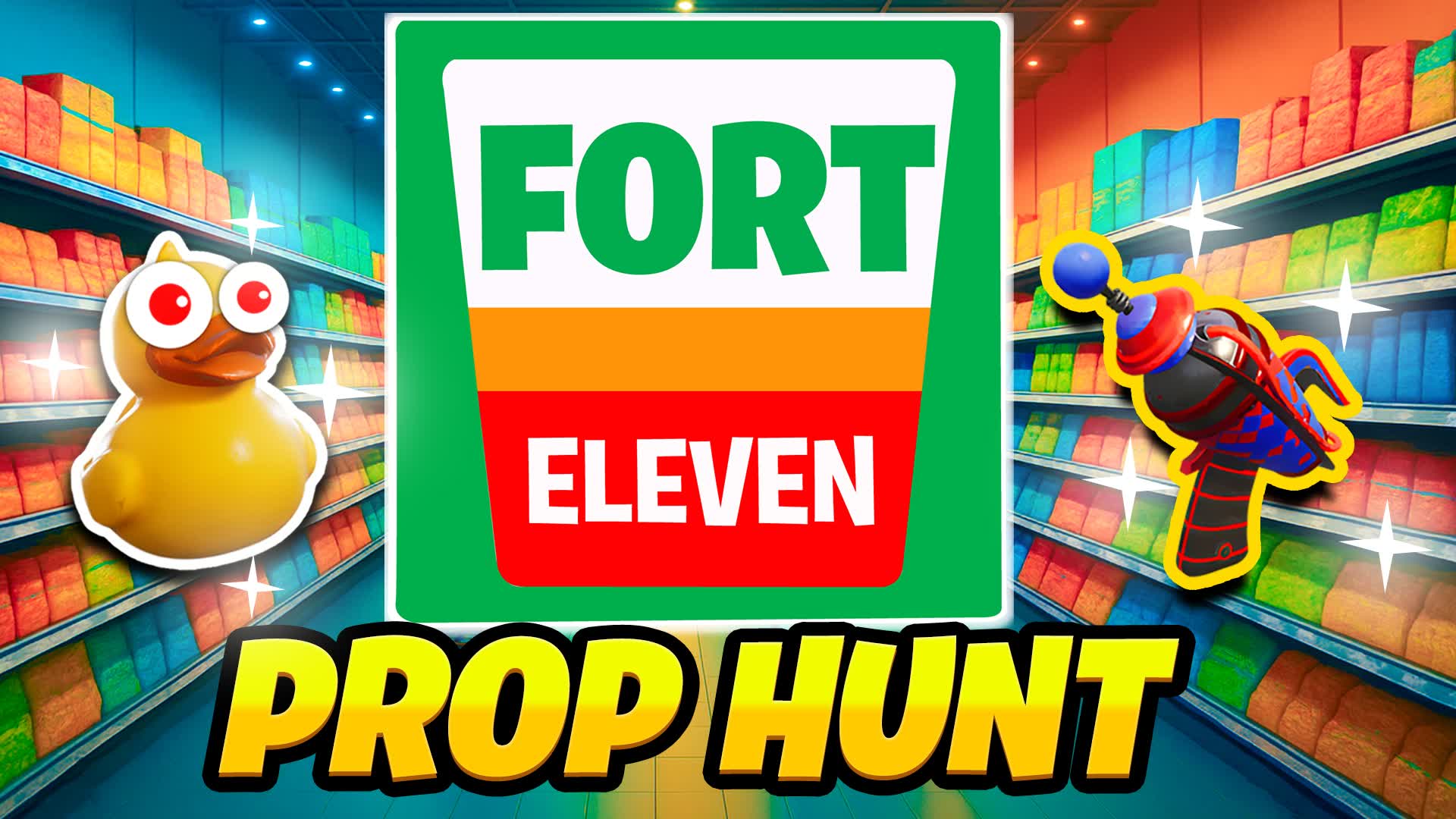 FORTELEVEN PROP HUNT 🍣 SUPERMARKET
