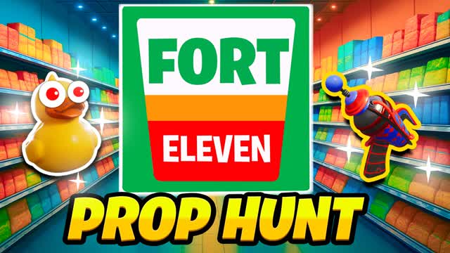 FORTELEVEN PROP HUNT 🍣 SUPERMARKET