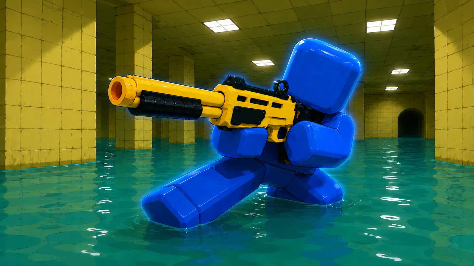 BACK RED VS BLUE 🔴🔵EVERY GUNS 🤣 XDD