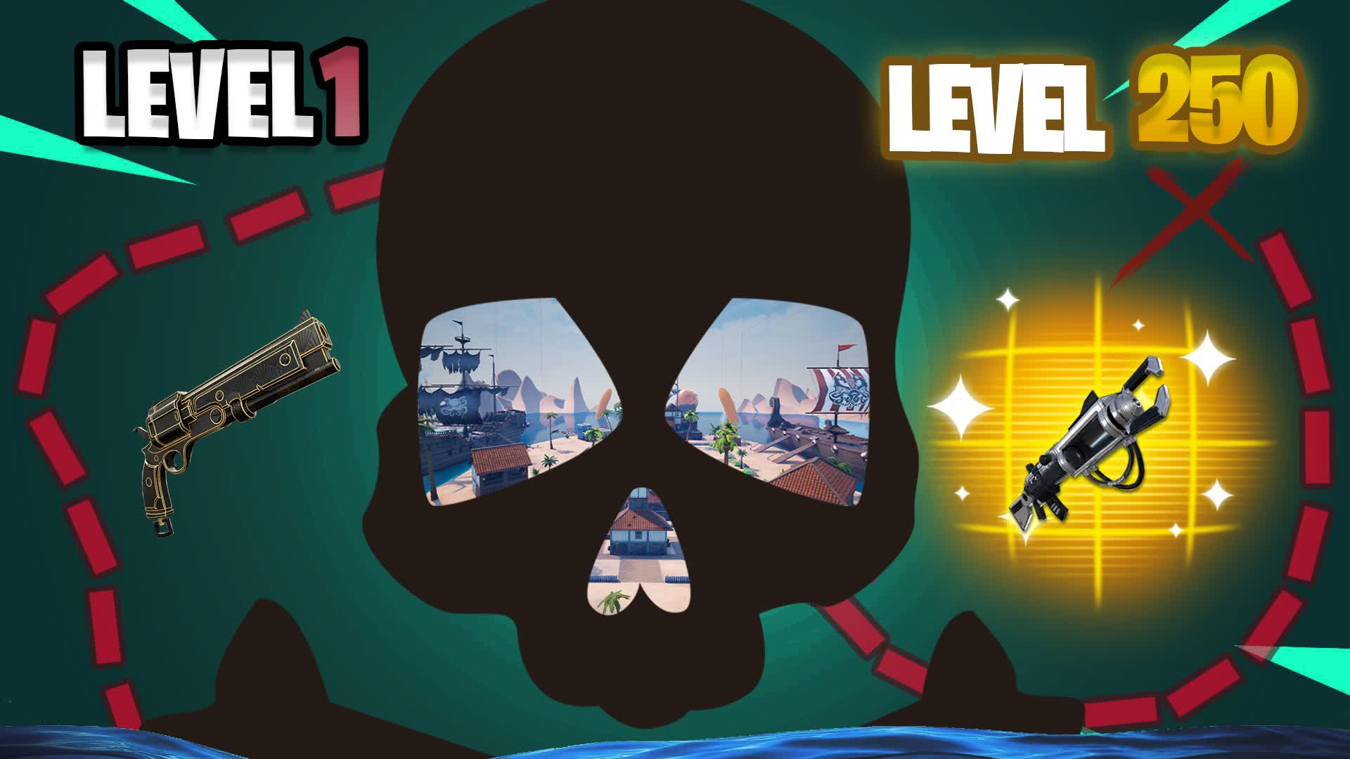 🏴‍☠️PIRATE🎯GUN GAME🔫ONE SHOT🔫
