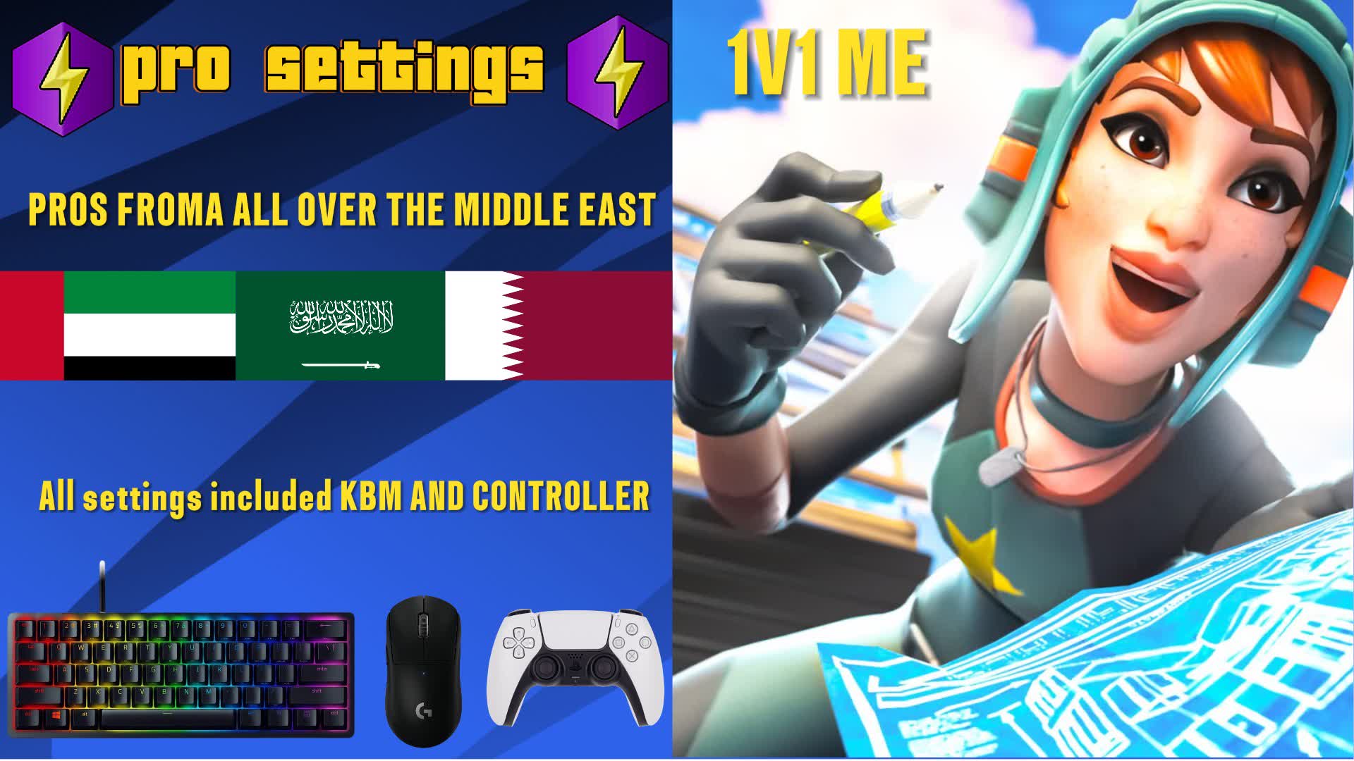 1V1 MIDDLE EAST (PROS)