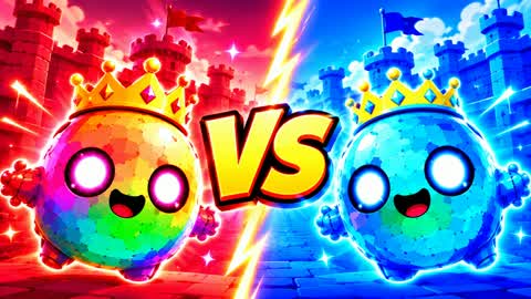 Red vs Blue Epic 🚀 Showdown 🌈 Funny