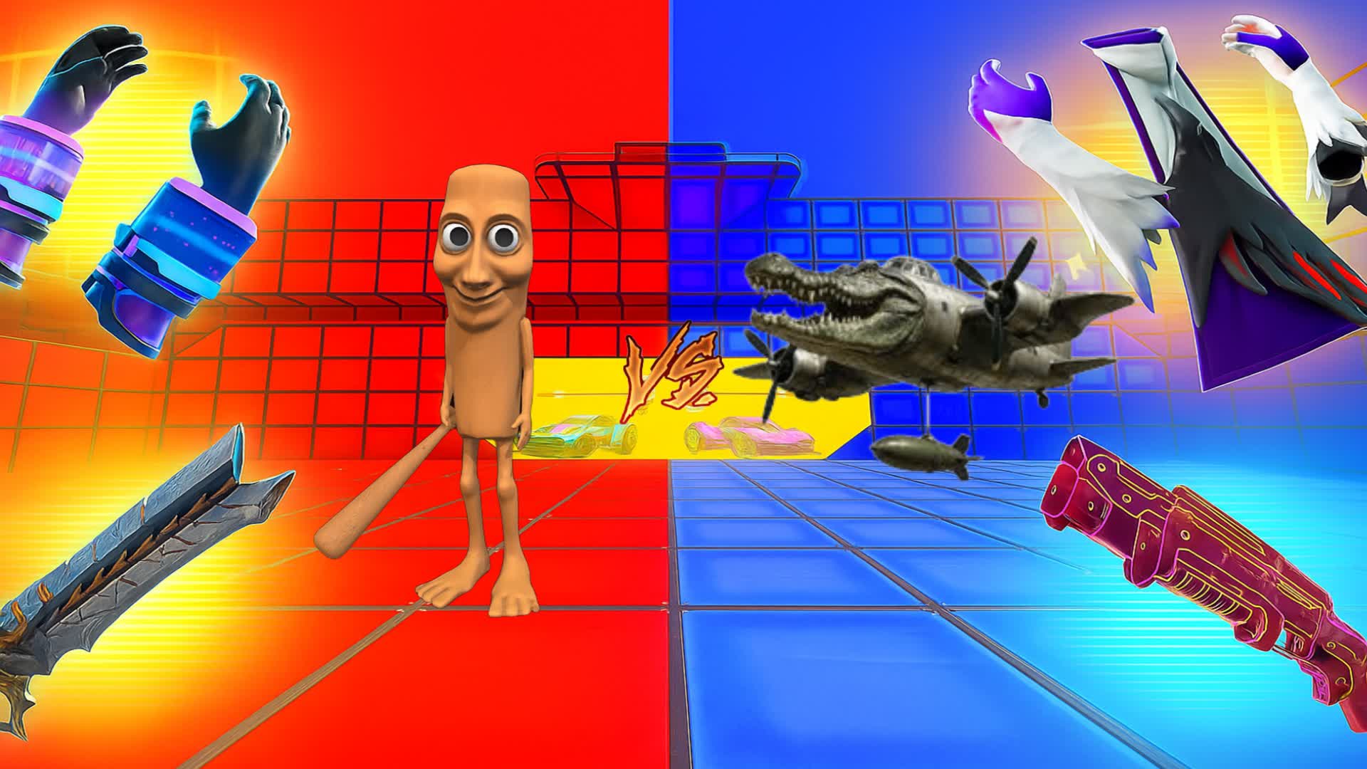 BRAINROTS 🧠🔥  RED VS BLUE 🔴🔵
