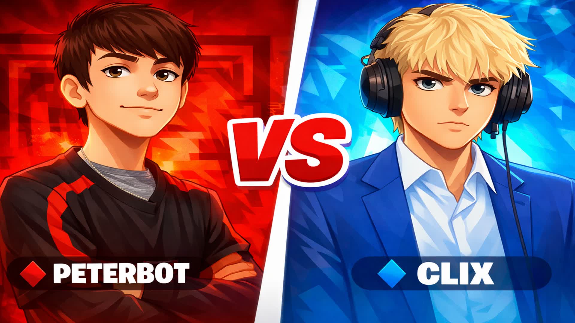 PETERBOT VS CLIX 🔴🔵