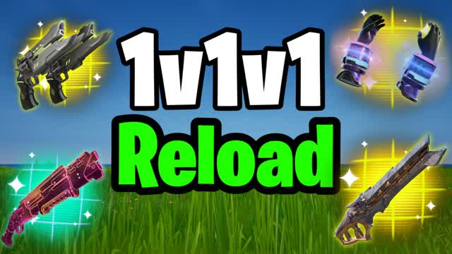 all weapons 1v1v1 RELOAD Free for all ✅