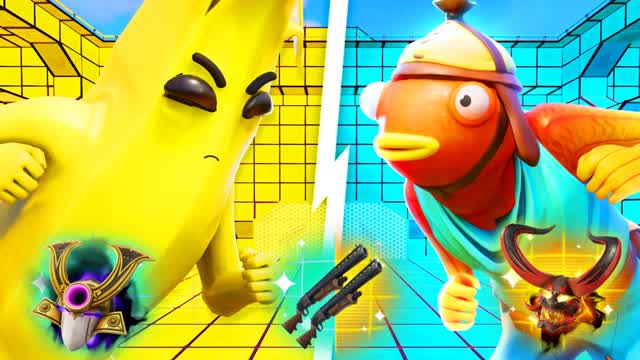 🍌PEELY VS FISHY🐟 SUPERPOWERS