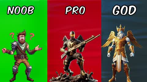 NOOB VS PRO VS GOD! deathrun