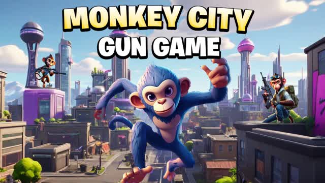 🐒MONKEY CITY GUN GAME