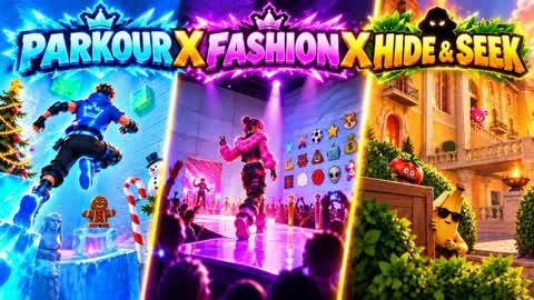 🎭 FASHION X 🏃 PARKOUR X 👀 HIDE & SEEK