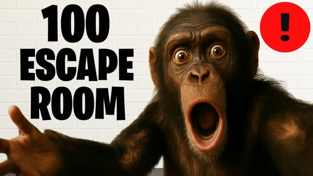 100 ESCAPE ROOM FUN MONKEY🗝️