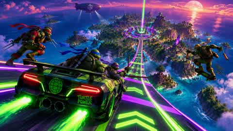 🌄DRIVE CITY TMNT