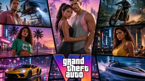 GTA 6 GRAND THEFT AUTO 6 GTA VI B