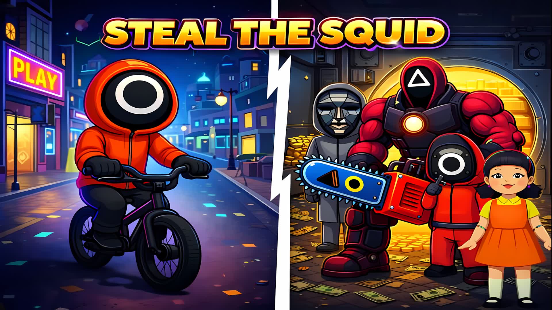 STEAL THE SQUID RUSH