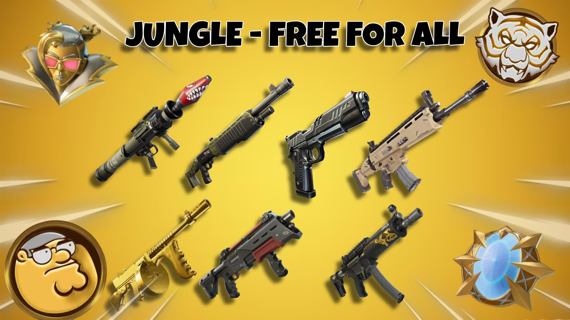 JUNGLE FREE FOR ALL 9453 9337 1059 By Bogha Fortnite Creative Map jungle-free-for-all-9453-9337-1059-by-bogha-fortnite-creative-map