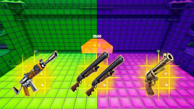 SUPER GREEN VS PURPLE