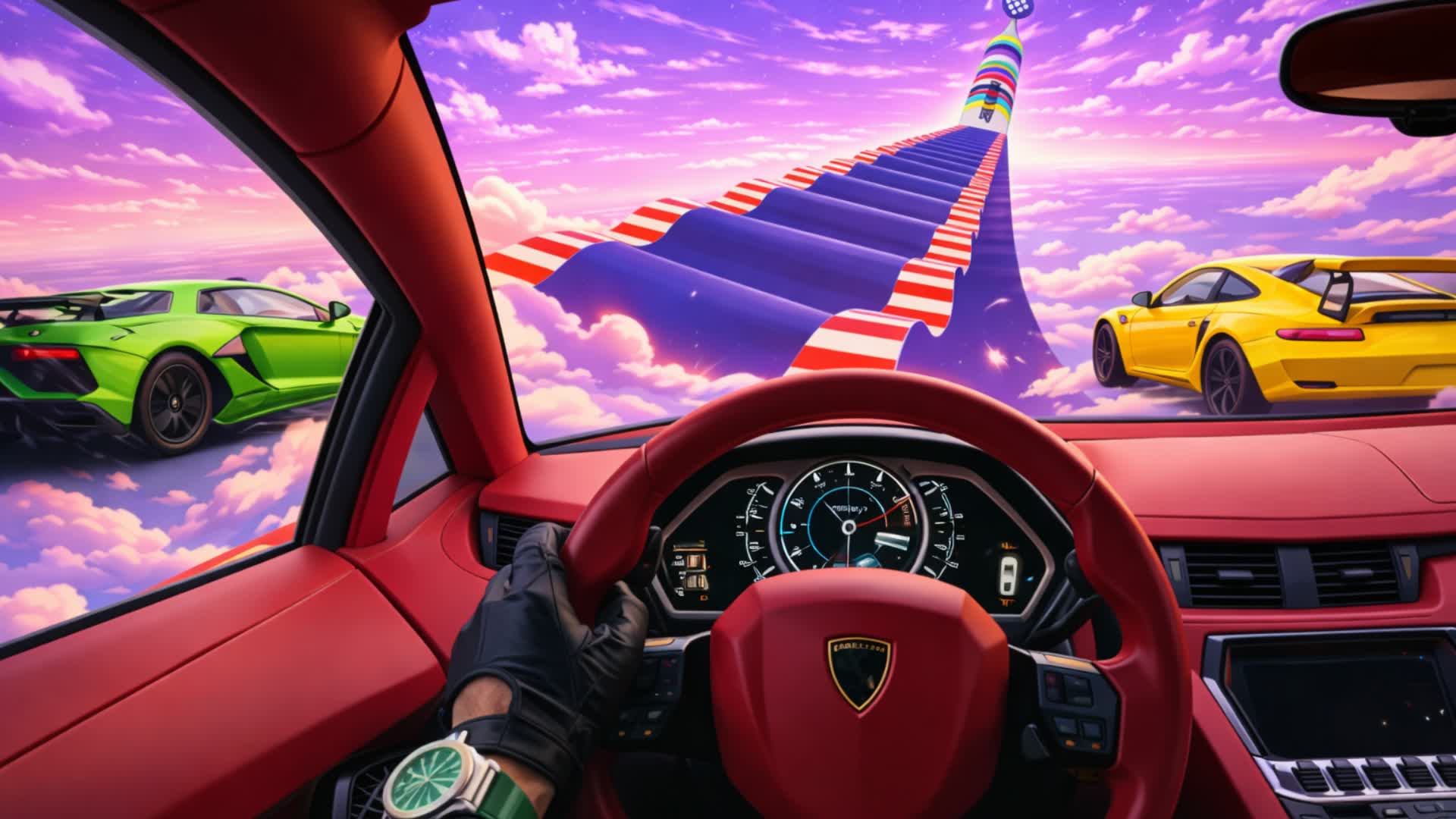 🌄 GIGA RAMP 🚗FFA ⭐D4