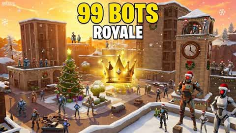 99 Bots Battle Royale Chaos
