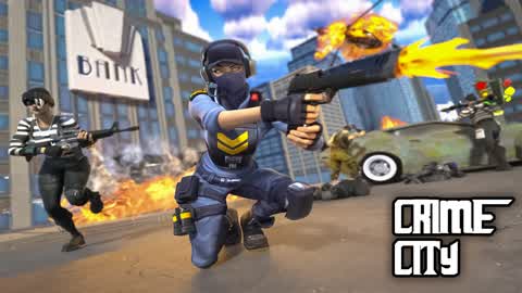 🚓 CRIME CITY 💰 BANK HEIST💰