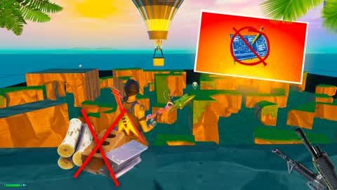 Fight and respawn ZERO BUILD 1v1v1v1v1