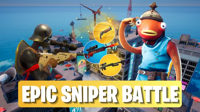 🔴EPIC SNIPER BATTLE🔵