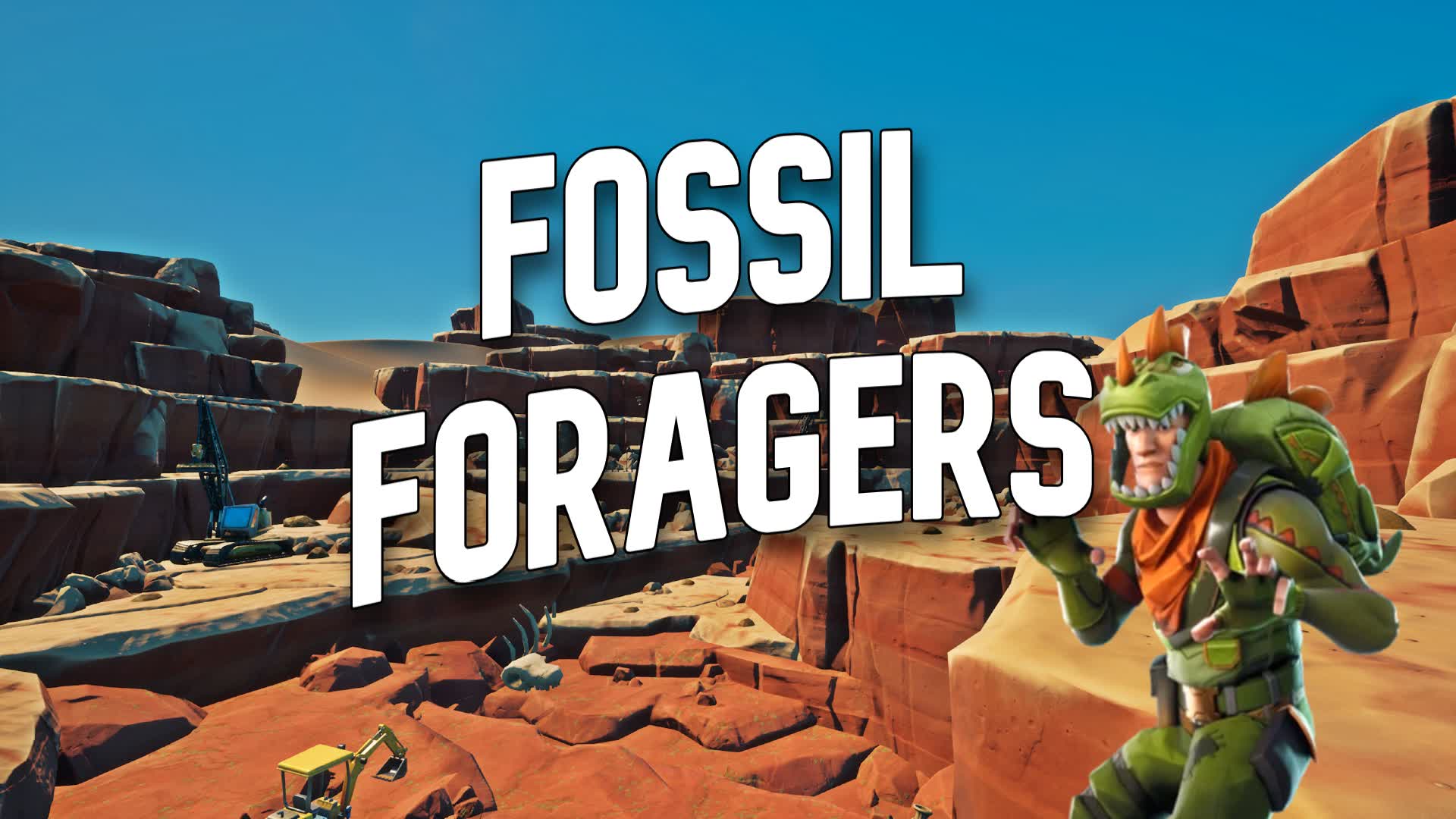 Fossil Foragers 623523504636 by hedwig Fortnite Creative Map Code
