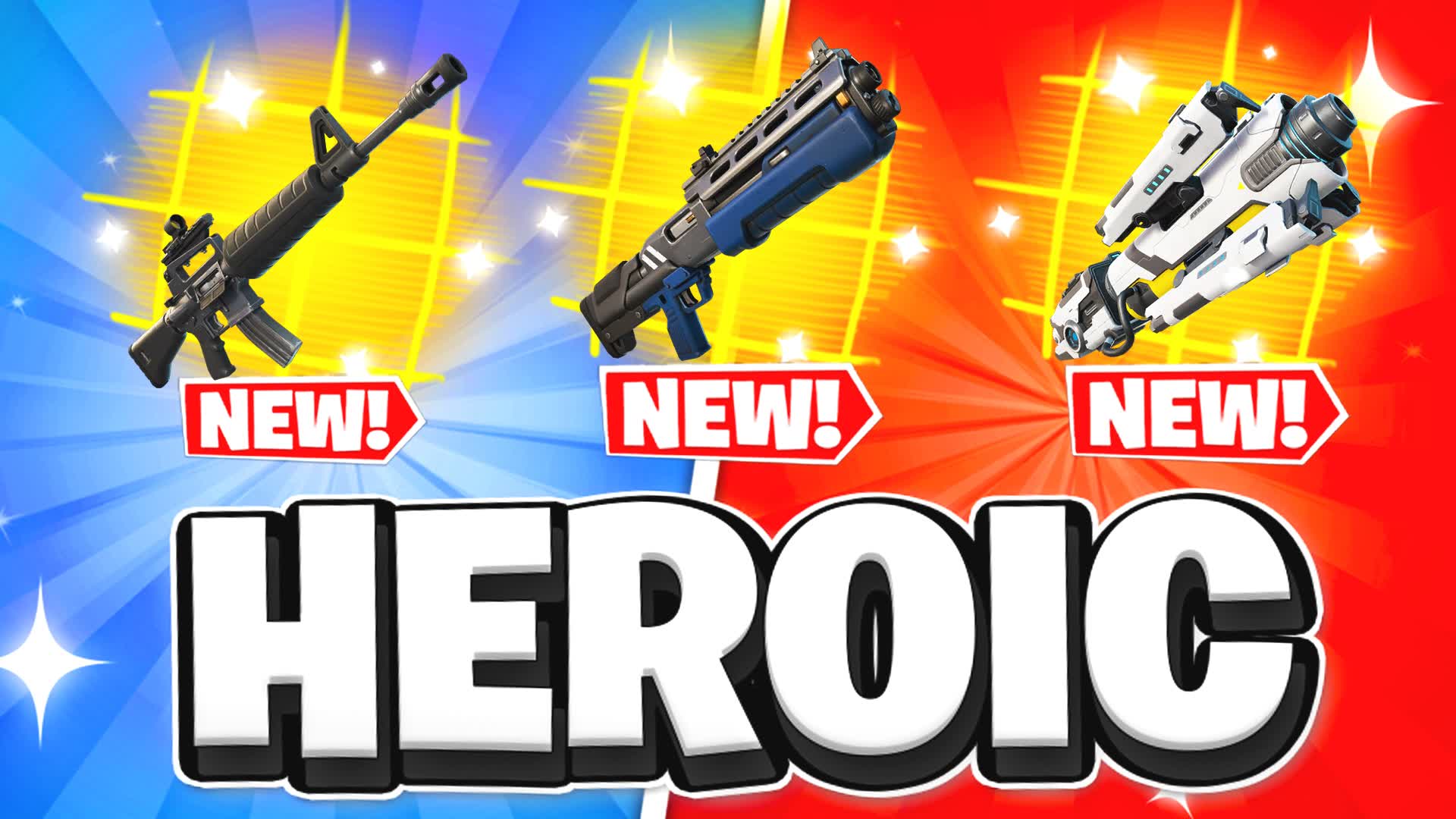 HEROIC RED VS BLUE 🔴🔵