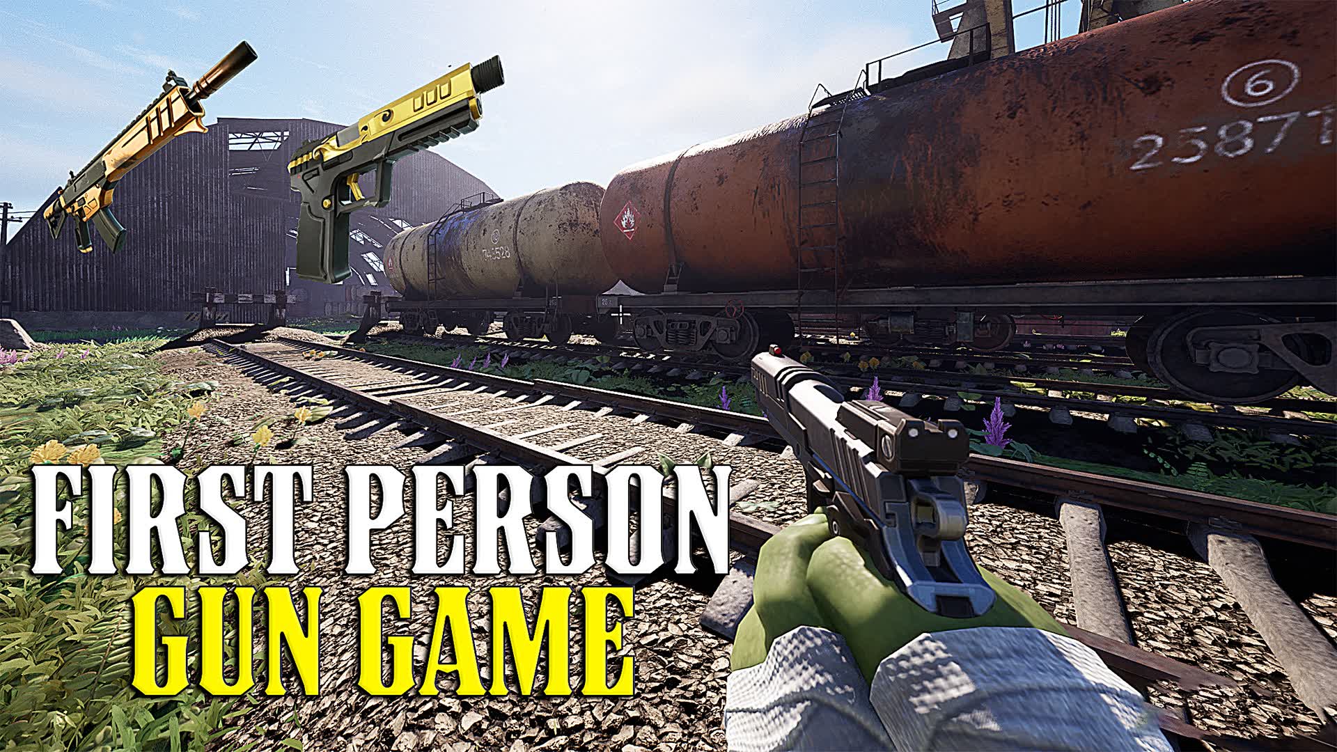 First Person Gun Game Train Yard 0148-2049-4857 by jsfilmz - Fortnite ...