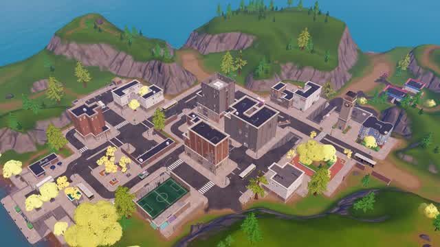 Capture 1 – Tilted Towers Car Chase