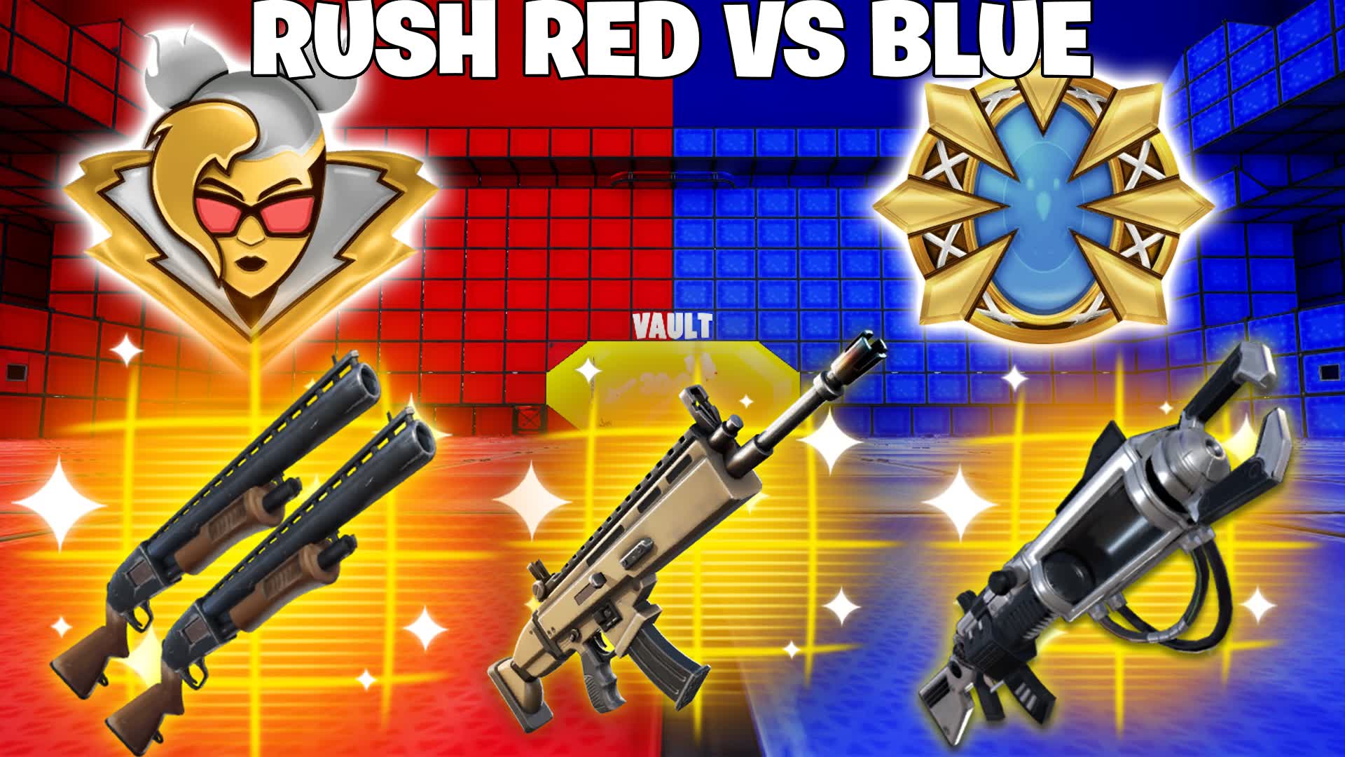 RUSH RED VS BLUE 🔴🔵