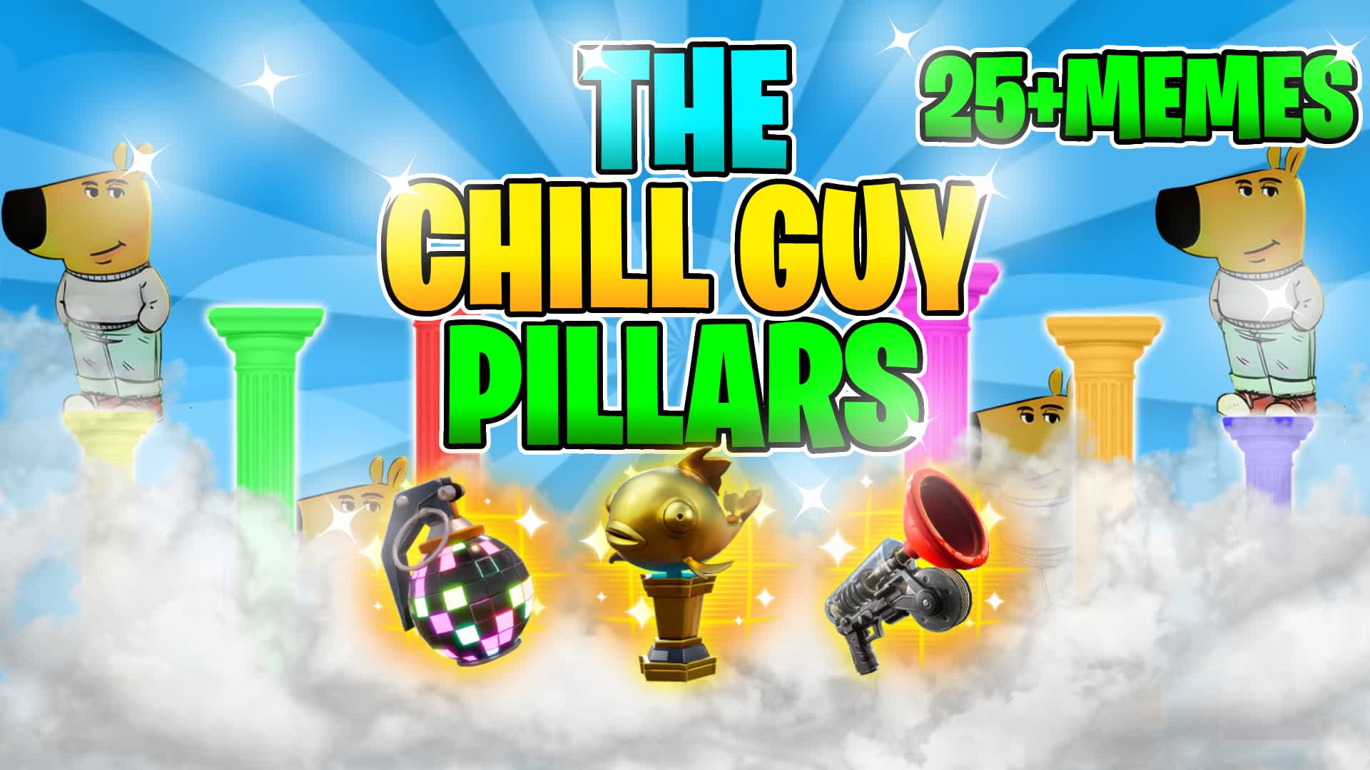 THE CHILL GUY PILLARS!