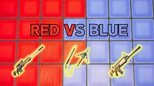 CRAZYYY Red VS Blue 🔴🔵
