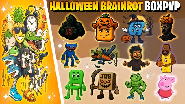 🧠SUPER CRAZY BRAINROT BOXFIGHTS  📦
