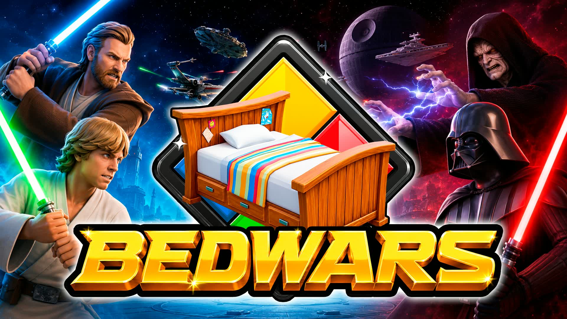 STAR WARS BED WARS