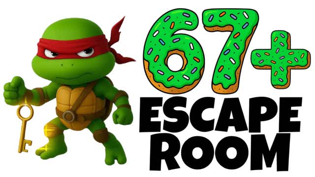 67+ ESCAPE ROOM🚪 TMNT🐢