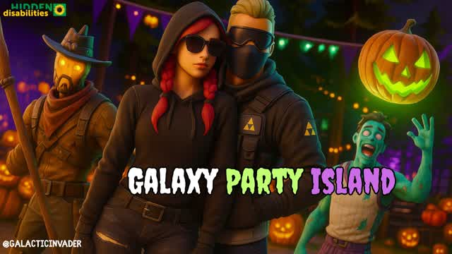 Galaxy Party Island