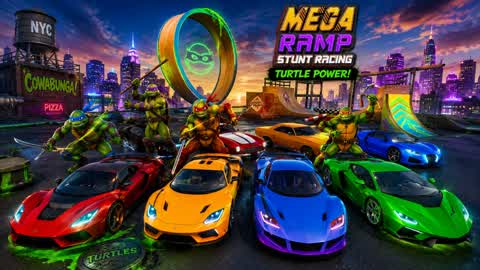 TMNT - CARS DESH ULTRA RAMP