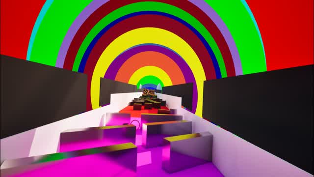 slide down the ramp(90% impossible😡)