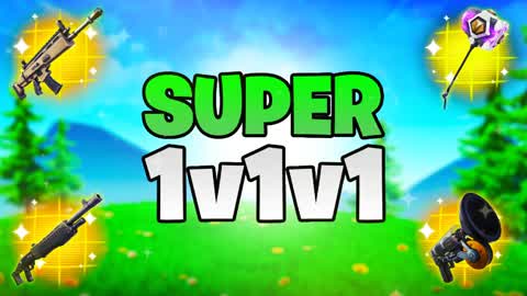 🎯 SUPER 1V1V1 - ALL WEAPONS ⭐