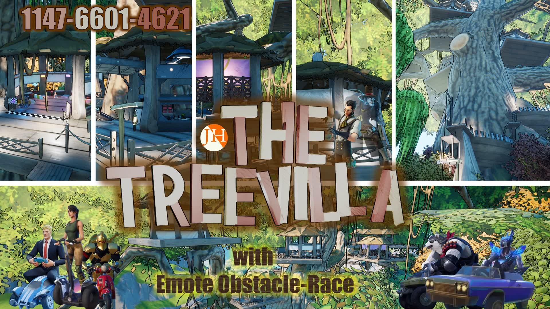 The Treevilla - Emote Obstacle Race (Earth Day Bounty Submission Map) thumbnail