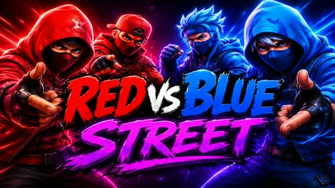 Red vs Blue street
