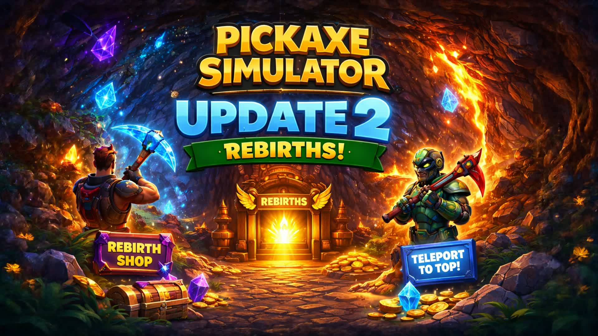 Pickaxe Simulator (UPDATE 1) - fortnite