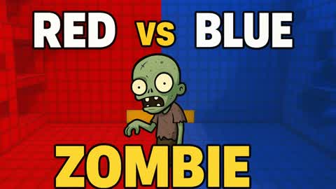 RED VS BLUE VS ZOMBIES 🔴🔵🟤