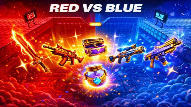 red vs blue - bataille mythique
